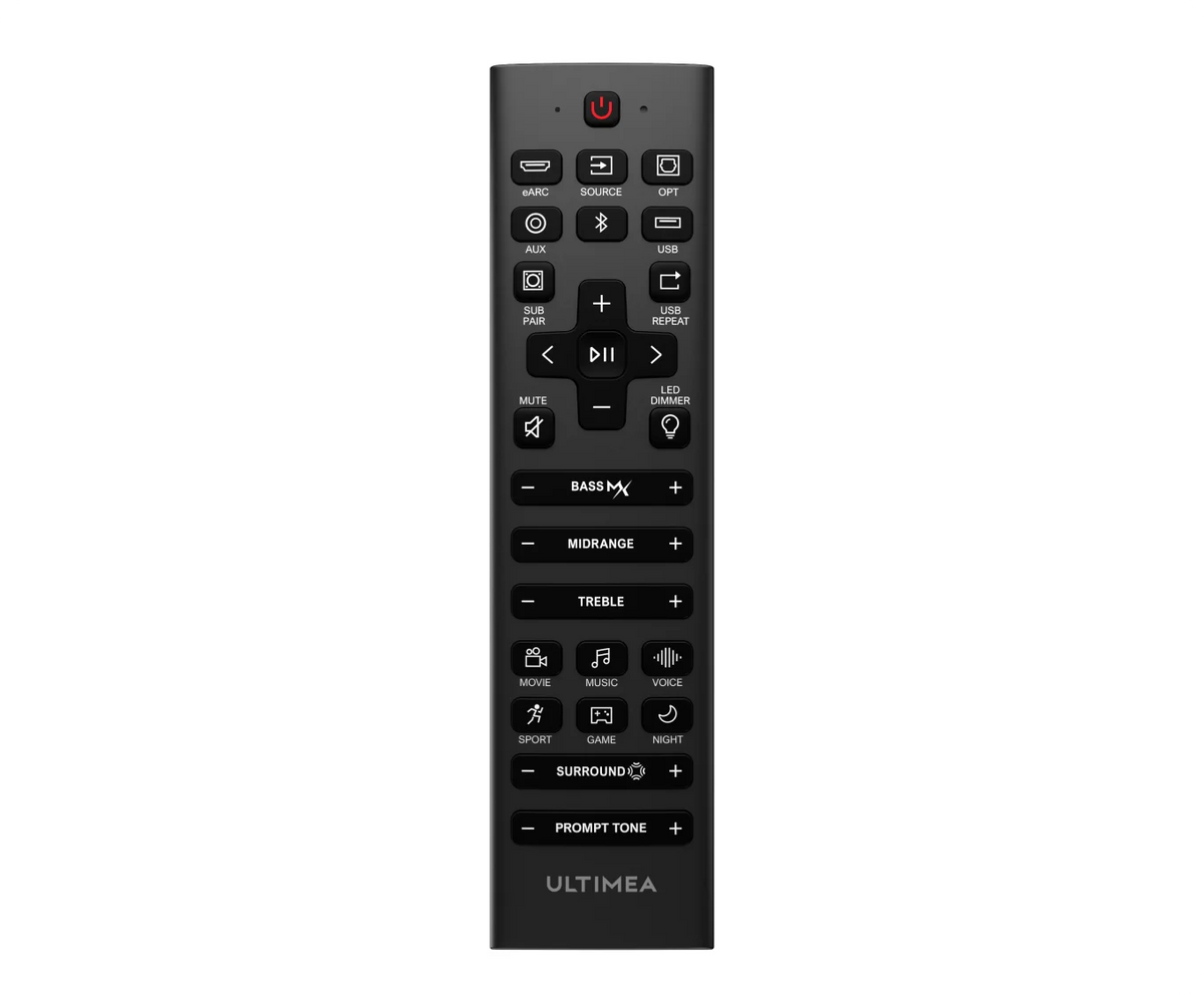 Barra de sonido 7.1 Poseidon D80 Boom