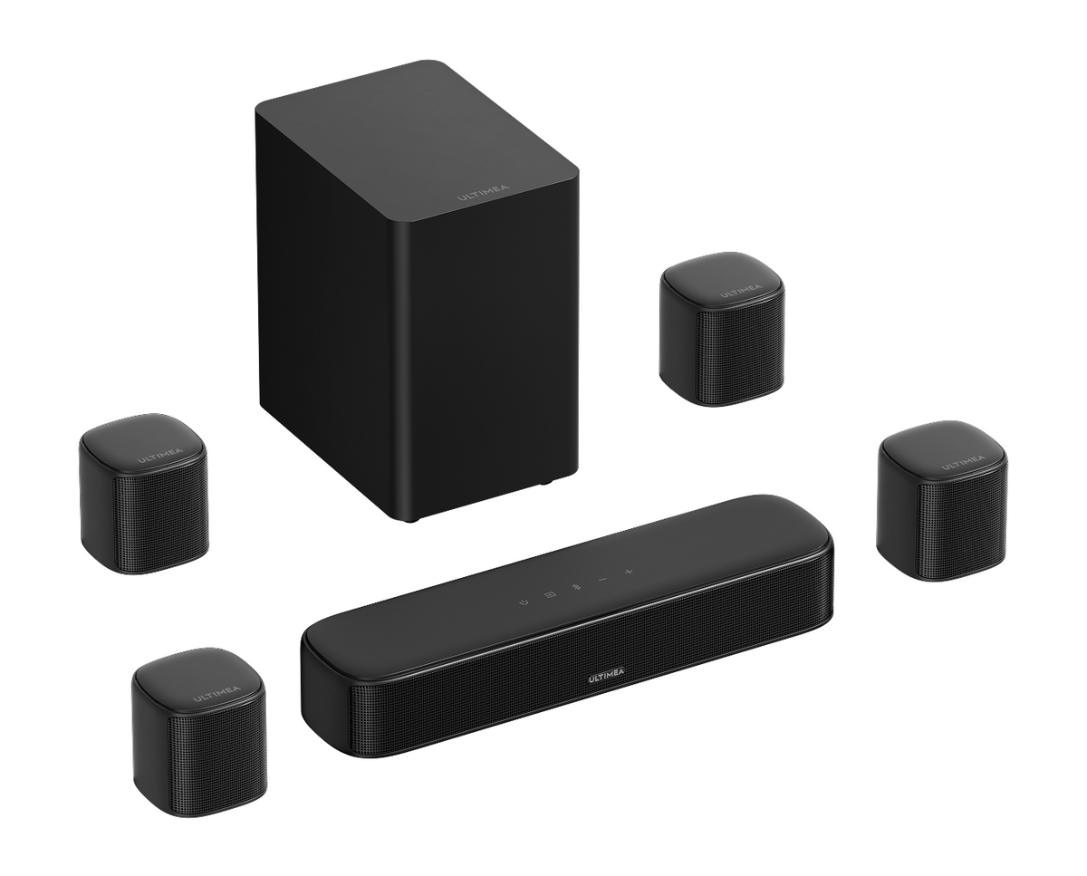 Barra de sonido Aura S4T 7.1 con control por aplicación