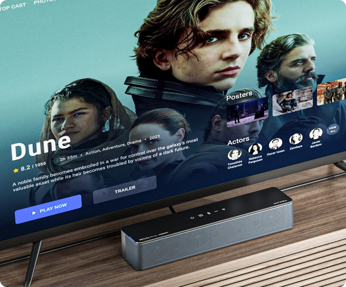 Barra de sonido 7.1 Poseidon D80 Boom