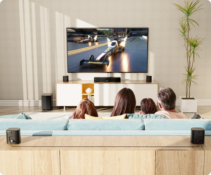 Barra de sonido Aura A40 7.1 con control por aplicación